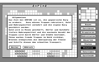Empire atari screenshot